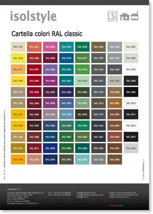 Cartella colori RAL classic